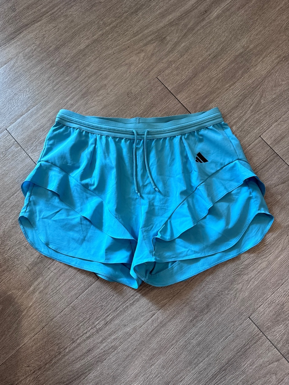 Adidas Workout Shorts with Ruffles